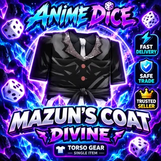 Mazun's Coat / OP Divine Gear / Anime Dice