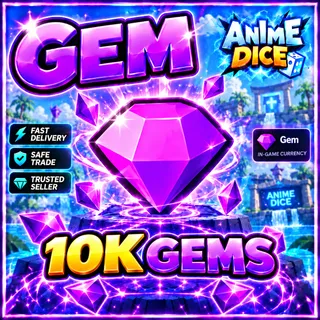 10K Gems | Anime Dice