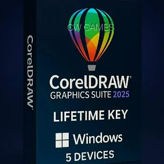 CorelDRAW Graphics Suite 2025 Windows Key Lifetime