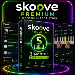 Skoove Premium 3 Months Subscription
