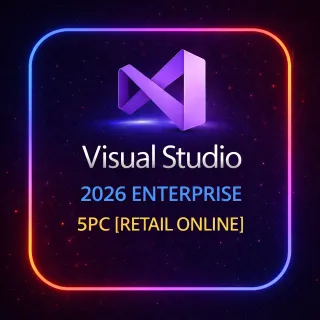 Visual Studio 2026 Enterprise 5PC [Retail Online]