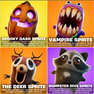 All 4 new base sprites