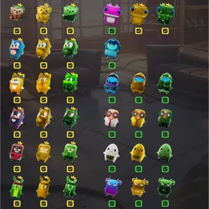 Chose any 5 sprites