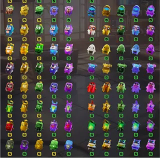 All 96 fortnite sprites