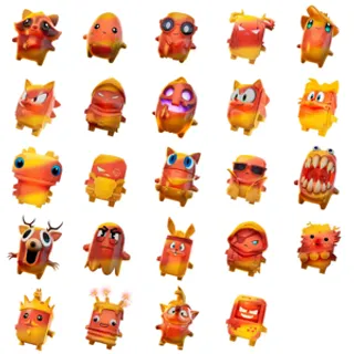 All new sprites