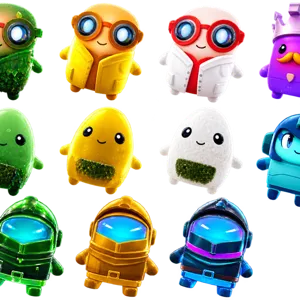 All 11 new sprites