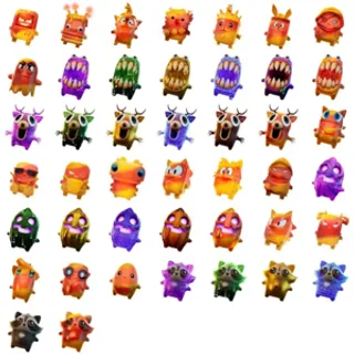 All new sprites
