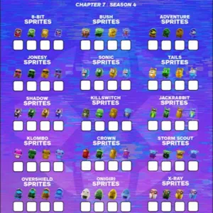 All sprites