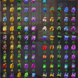 All 122 mastered sprites