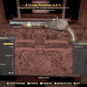 12 Range blunderbuss