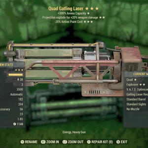 Qe25 Gatling Laser