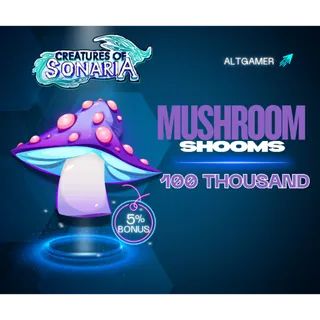 [🟢ONLINE ] 100K | 100,000  MUSHROOMS | COS