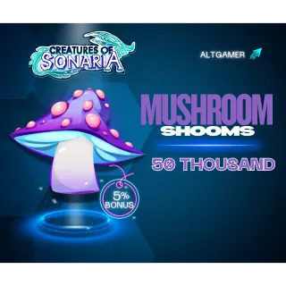 [🟢ONLINE ] 50K | 50,000  MUSHROOMS | COS