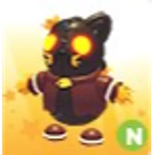 Neon Scarecrow Cat