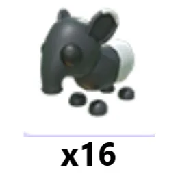 Malayan Tapir x 16