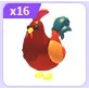 Rooster x 16