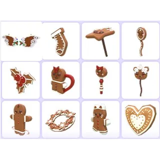 Gingerbread Toy and Wings Bundle x 12