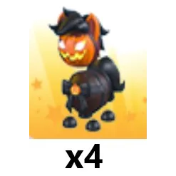 Headless Horse x 4