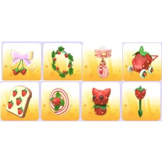 Xmas Strawberry Bundle x 8