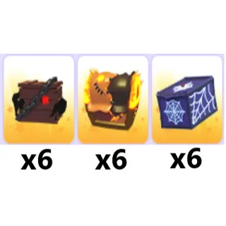 Halloween Pet Boxes x 18