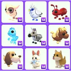 Mega Pets x 9