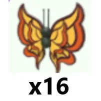 2023 Birthday Butterfly x 16