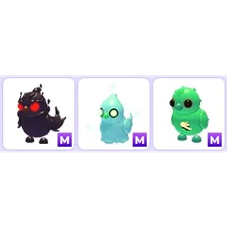 Mega Halloween Chicks x 3