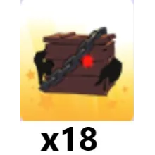 Halloween Chick Box x 18