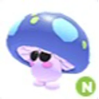 Neon Mushroom Friend