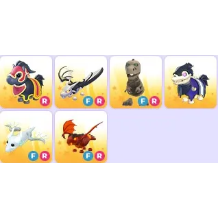 Halloween Legendary Pets x 6