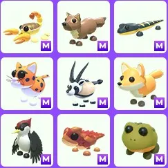 Mega Pets x 9