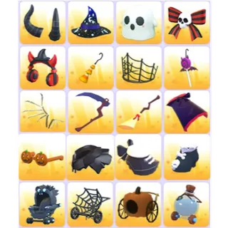 Halloween Pet Wear, Strollers & Toys x 38