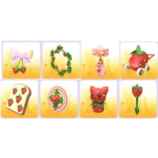 Xmas Strawberry Bundle x 8