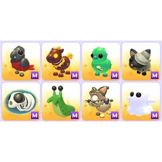 Halloween Mega Pets x 8