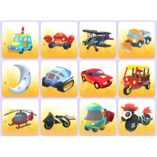 Event Vehicles x 12