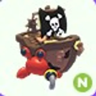 Neon Pirate Hermit Crab