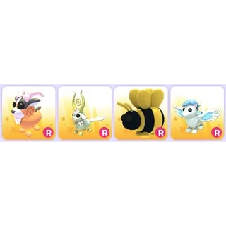 Legendary Ride Pets x 4