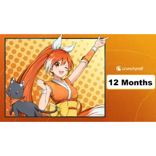 Crunchyroll Premium 12 Months (Mega Fan)