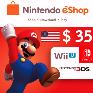 Подарочная карта nintendo eshop