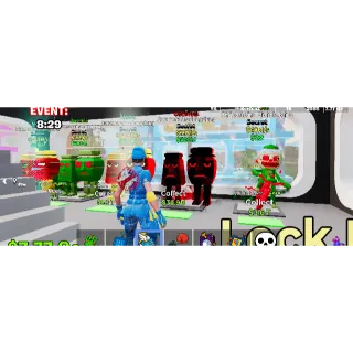 5 Rare Brainrots, Neon garamas, Darkness Garamas, Zombie garama and Male chicleteira zombie.