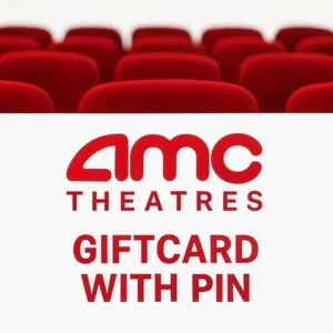 $20.00 amc theatres giftcard with pin 20$