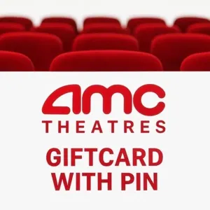 $40.00 amc theatres giftcard with pin 40$