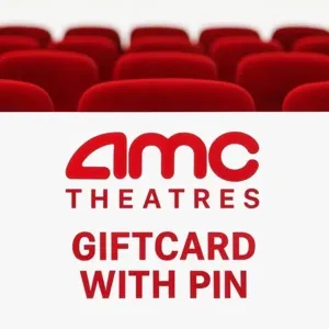 $20.00 amc theatres giftcard with pin 20$