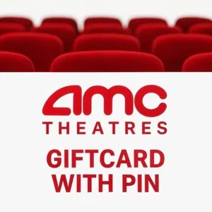$20.00 amc theatres giftcard with pin 20$