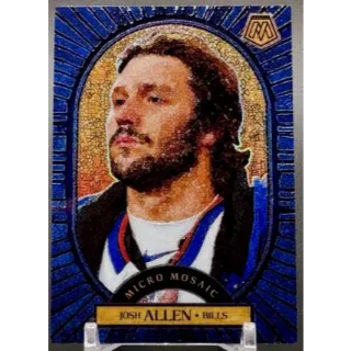 2025 Josh Allen Panini Micro Mosaic Card