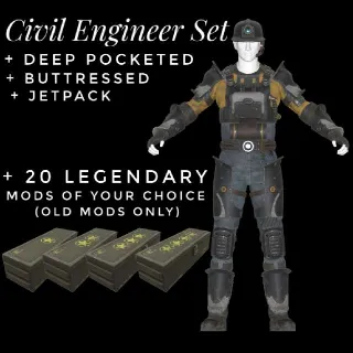 Civil Engineer Set + 20 Mods