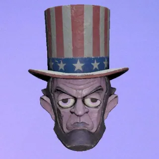Glowing Abe Mask