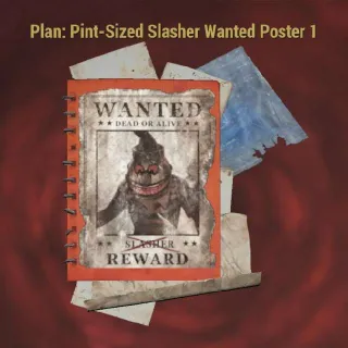 Pint-Sized Slasher Wanted Poster 1