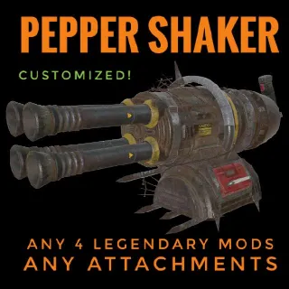 Pepper Shaker Customized + Plan