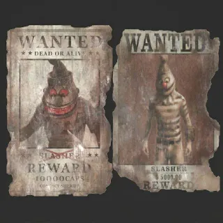 Pint-Sized Slasher Wanted Poster 1&2